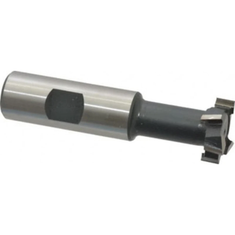 Value Collection 31/32 Diam, 25/64 Wide, High Speed Steel T-Slot Cutter 17/32 Neck Diam, 3/4 Shank Diam, 2-1/16 Shank...